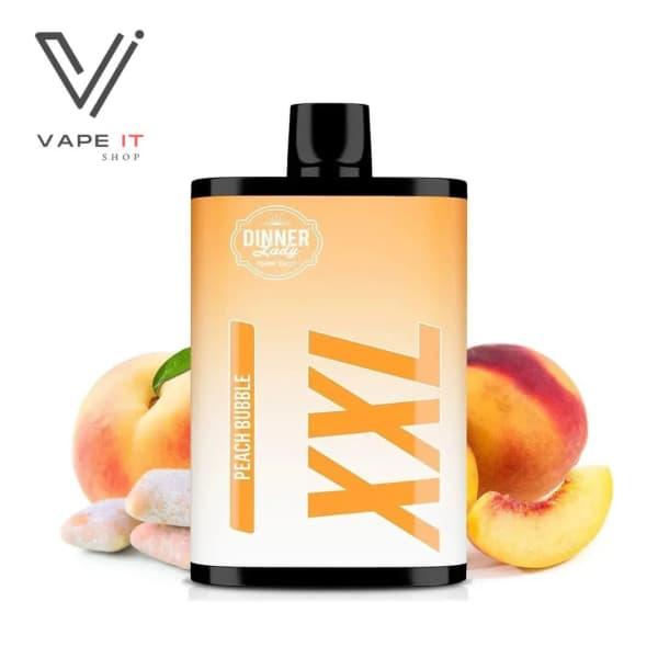 Dinner Lady 5% XXL 7500 Puffs Peach Bubble 17ml