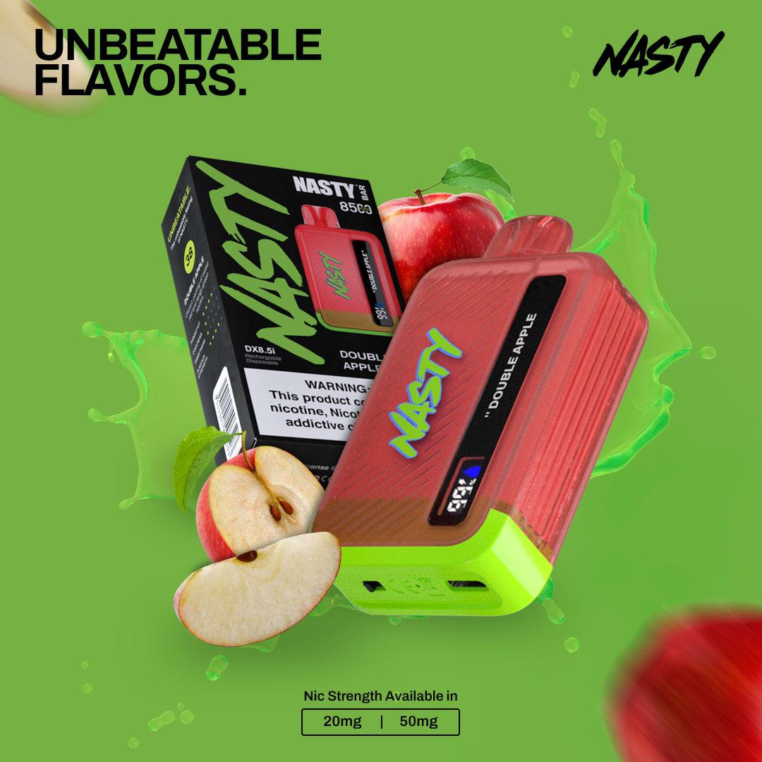 Nasty 8500 - Double Apple 2%
