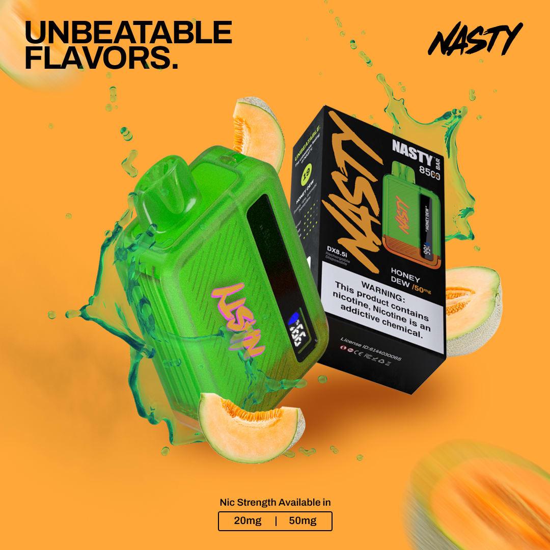 Nasty 8500 - Honeydew 2%