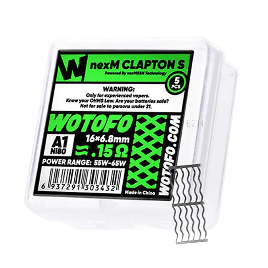 WOTOFO nexM CLAPTION S A1 NI80 0.15? (5PCS)