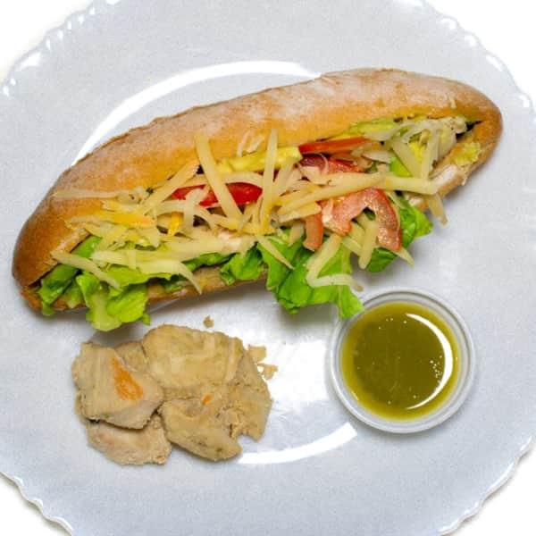 Chicken avocado sandwich