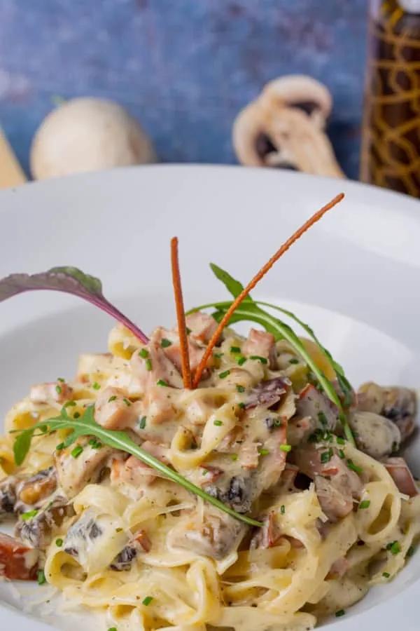 Pasta Carbonara A Notre Façon
