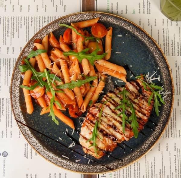 Plat Pollo Parmegiana