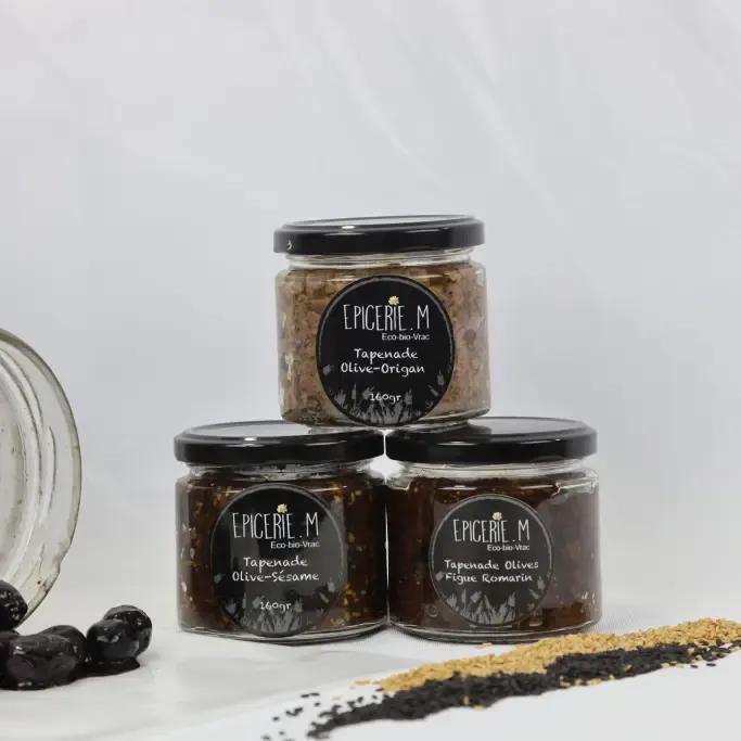 Tapenade Olive citron origan 180gr