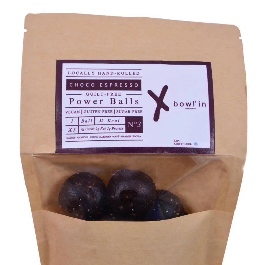 Power Ball Choco Espresso 5 Maxi Pcs