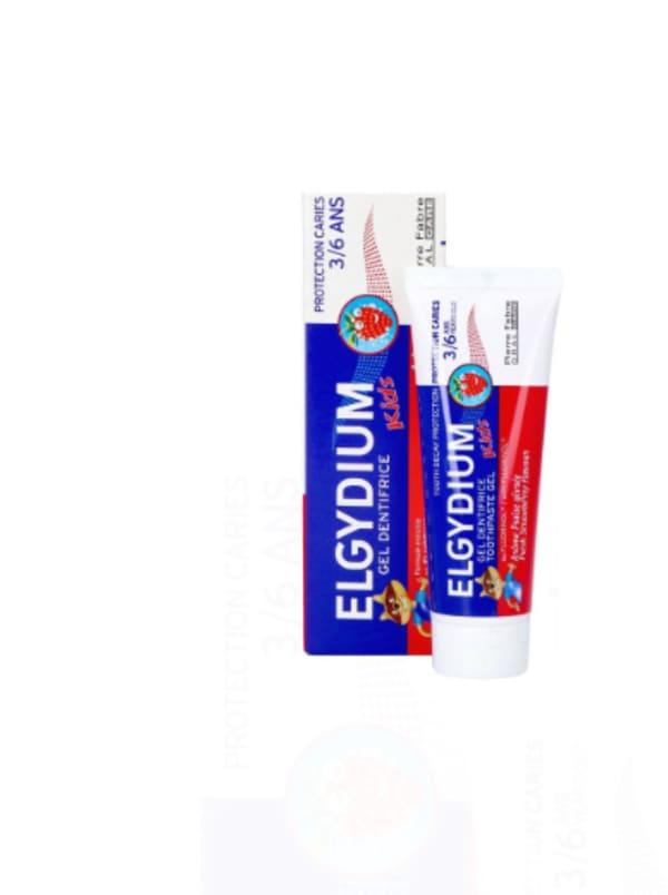 Dentifrice Elgydium Kids 3-6 ans Goût Fraise