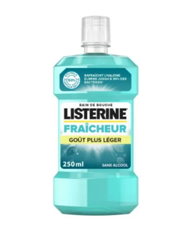 Listerine Fraîcheur Goût Plus Léger 250 ml