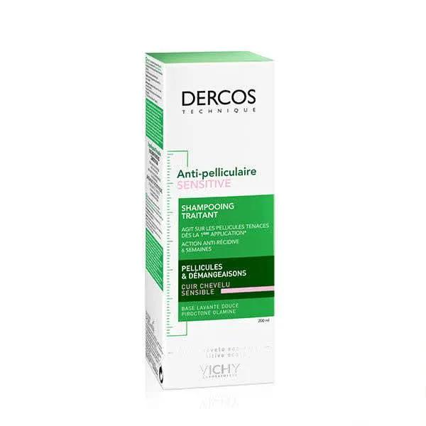 Vichy Dercos Shampoing Anti-Pelliculaire Sensitive Cuir Chevelu 200ml