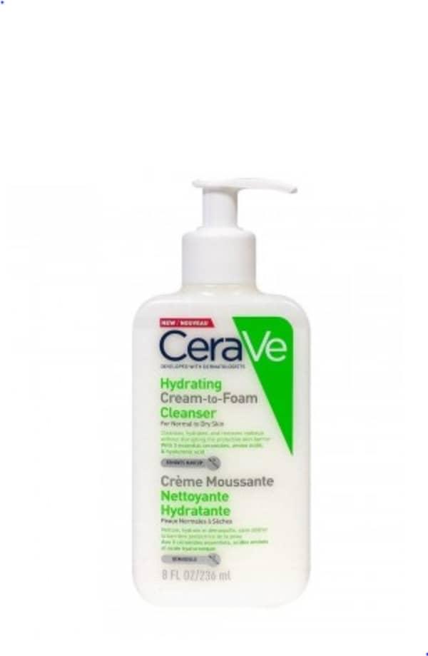 CERAVE CREME MOUSSANTE NETTOYANTE PEAUX NORMALES A SECHES 236ML