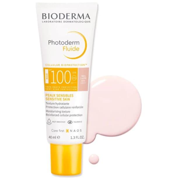 BIODERMA PHOTODERM MAX SPF100 FLUIDE TEINTE CLAIRE 40ML