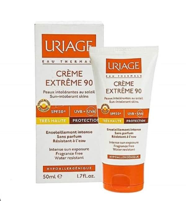 Uriage Crème Extrême Peaux Intolérantes Au Soleil SPF90 – 50ml