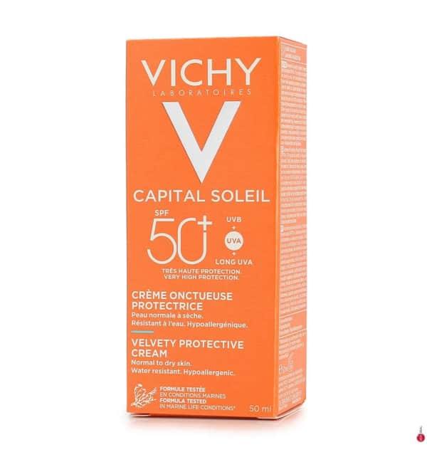 Capital Soleil Crème Onctueuse Protectrice SPF50+ 50ml