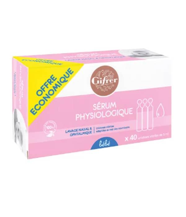 GIFRER SÉRUM PHYSIOLOGIQUE 5 ML – 5 UNIDOSES