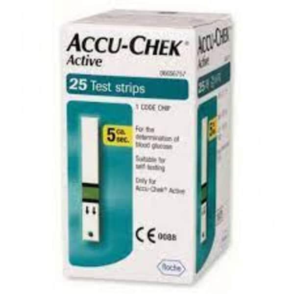 Accu-Chek Active 25 Bandelettes
