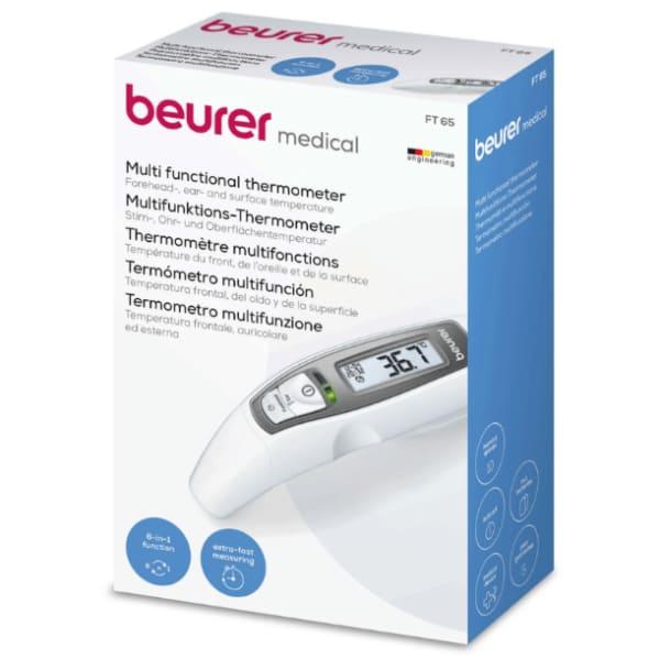 Thermomètre frontal et auriculaire
