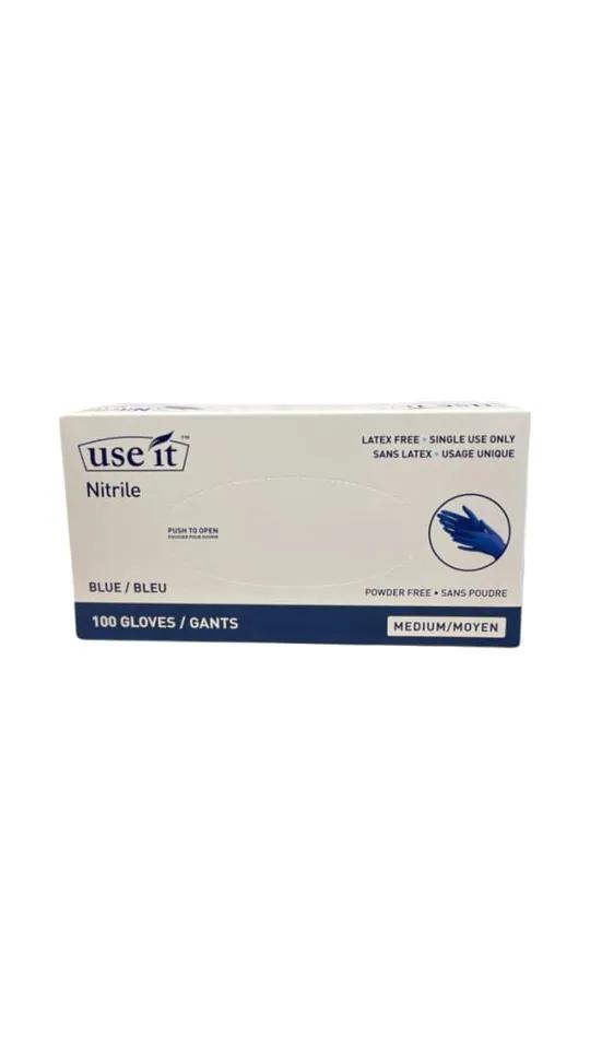Gants nitrile taille M