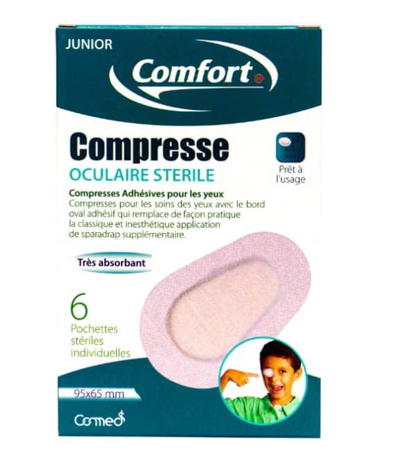 COMPRESSE OCULAIRE ADHÉSIVE ENFANTS