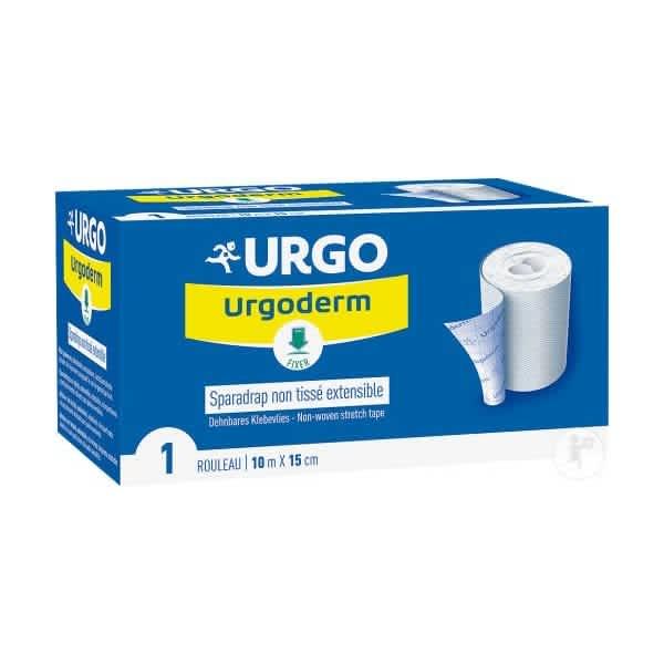 URGO URGODERM SPARADRAP HYPOALLERGENIQUE NON TISSE EXTENSIBLE 5M*10cm