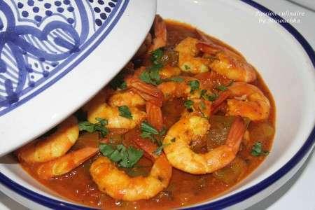 Tajine aux Crevettes