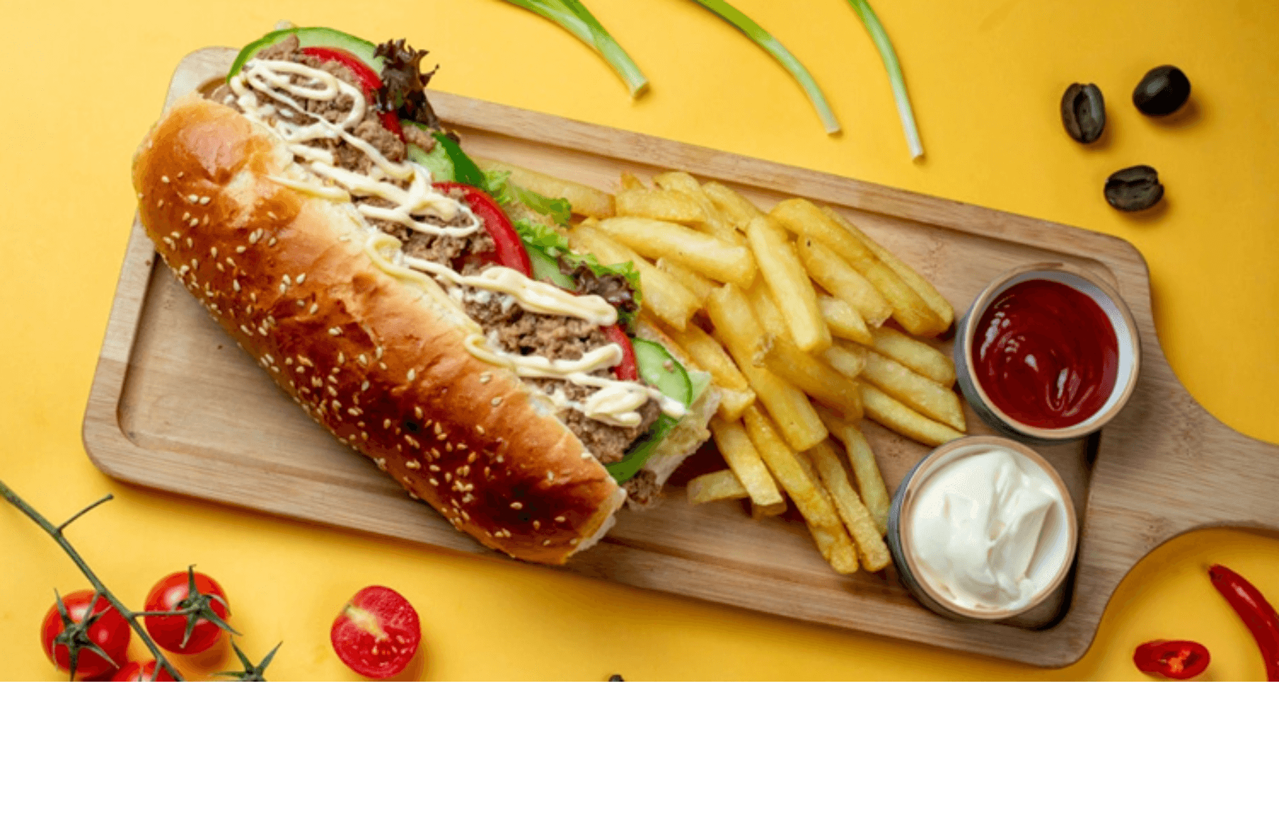 Sandwich Mixte Au Viande