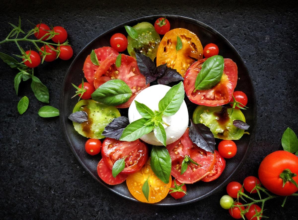 Salade Burrata Façon Massenizio