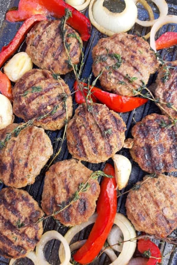 200gr De Viande hachée Grillée Au Charbon