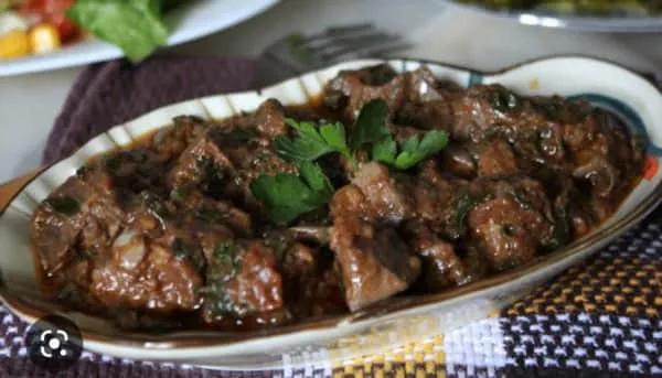 Tajine De Foie de Poulet M'charmle