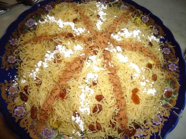 Seffa au raisins Secs