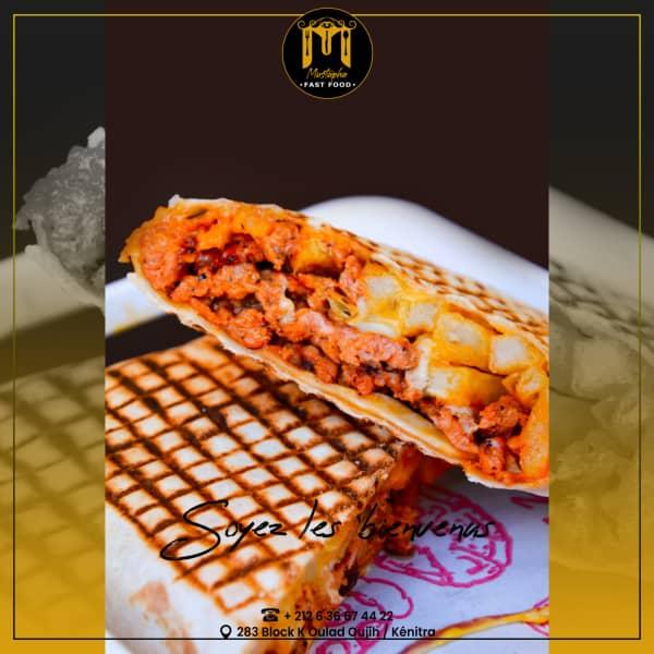 Tacos Hachée De Dinde