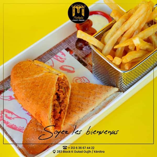 Sandwich Dinde Brochettes