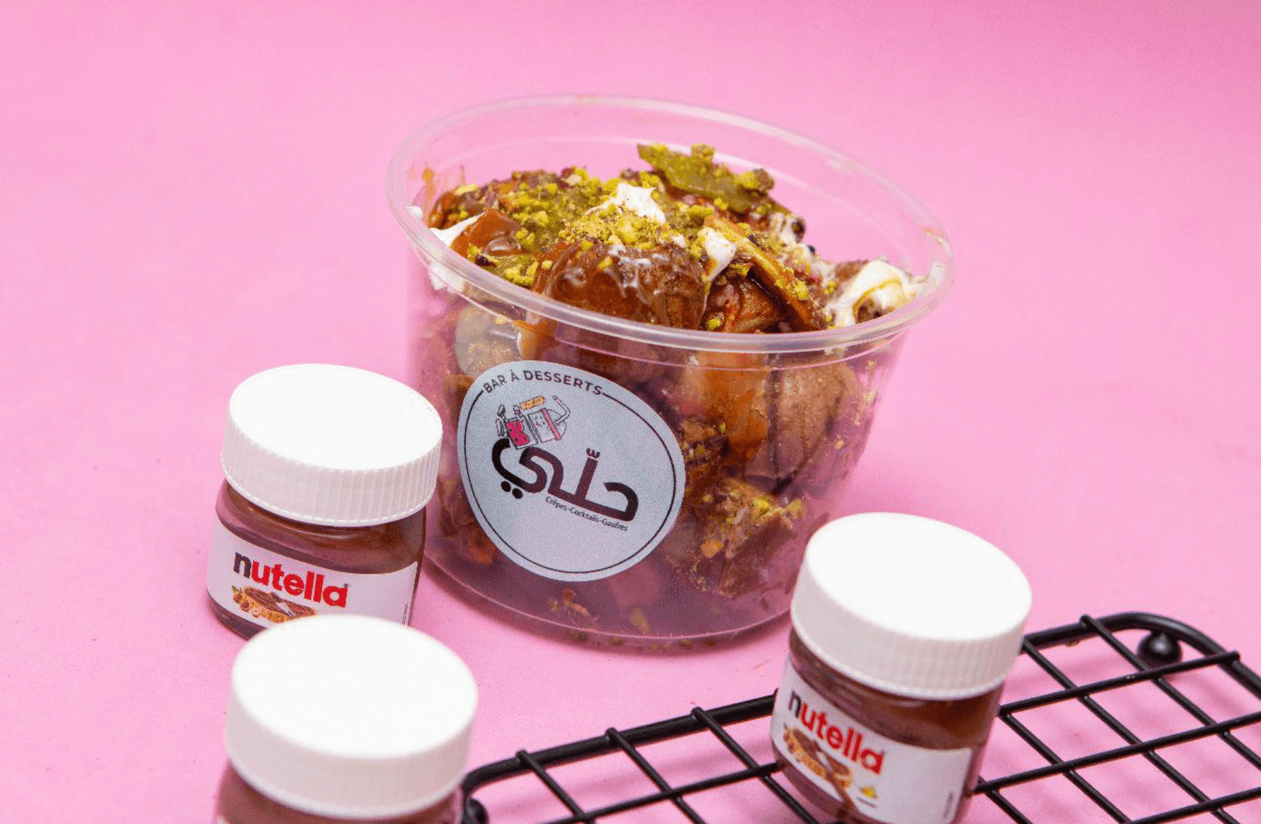 Bubble Waffle Noisette