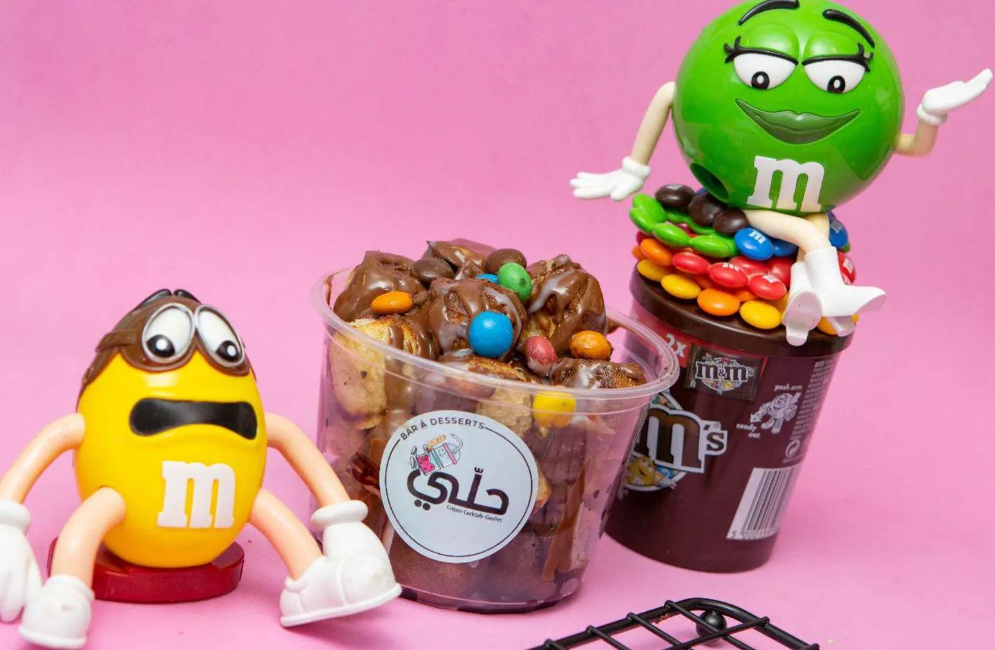 Bubble Waffle M&M's