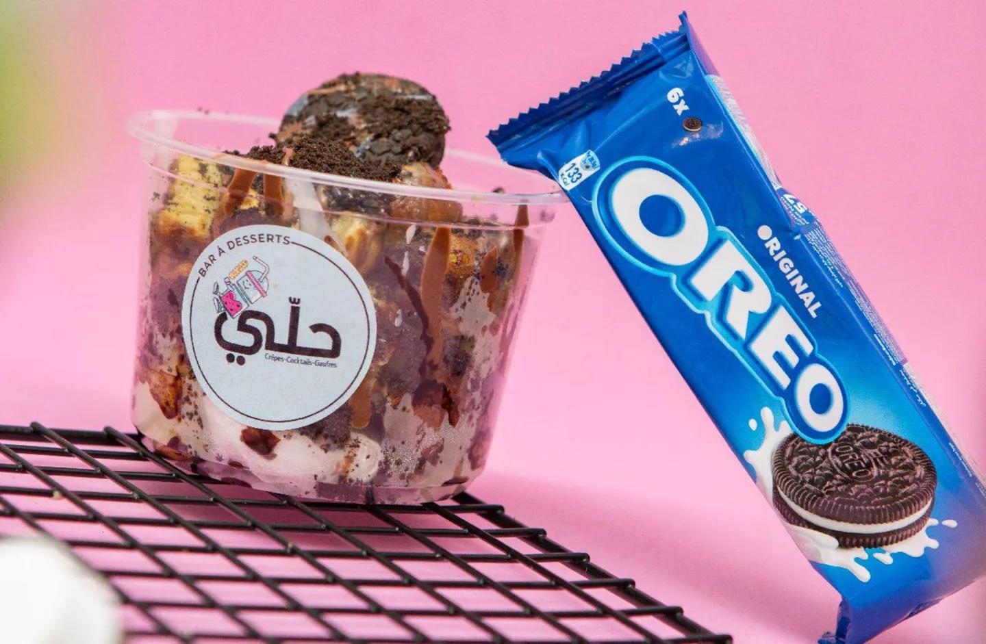 Bubble Waffle Oreo