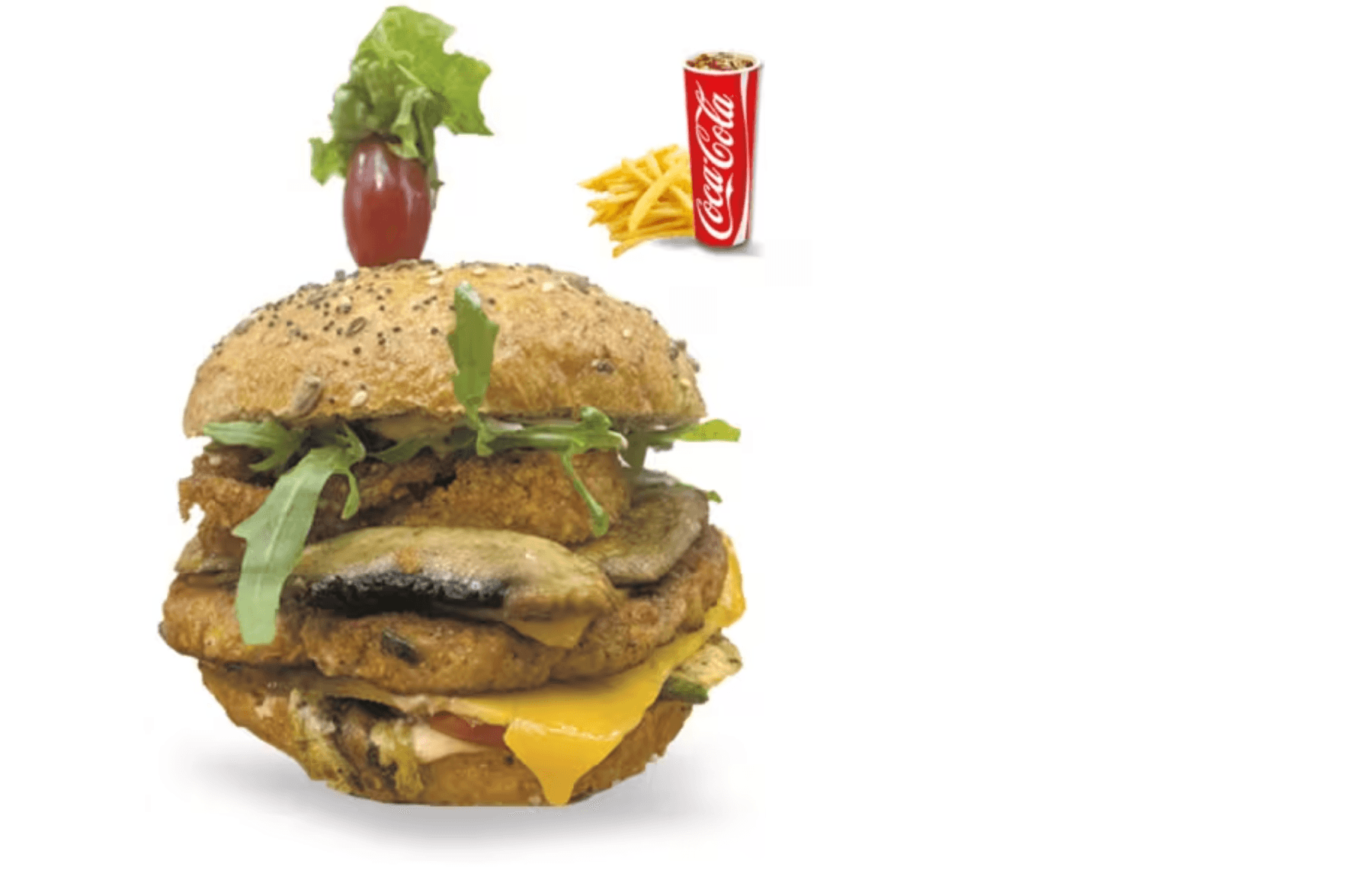 Menu Mushroom Burger