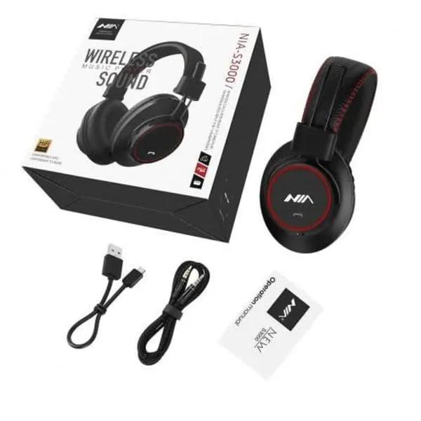 casque sans fil Bluetooth casque pliable AUX in TF carte Radio FM