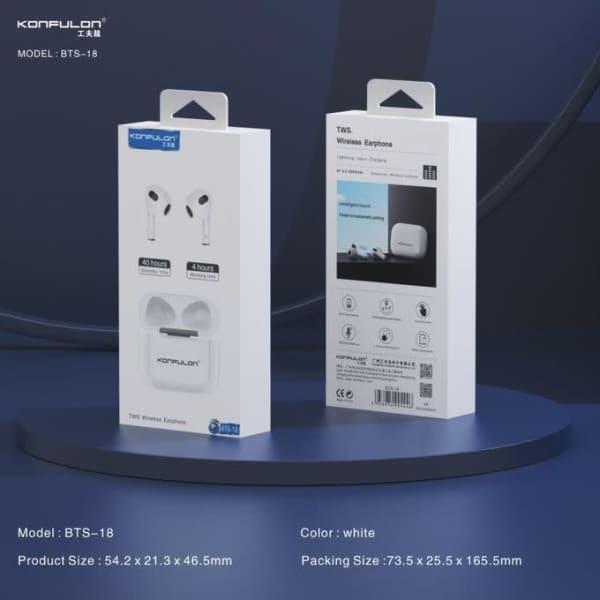 Écouteur sans fil - Le Son de la Qualité Optimisé pour votre Confort