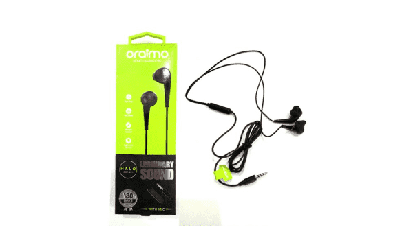 Écouteur avec micro, Oreillette filaire Oraimo HALO2S E21P