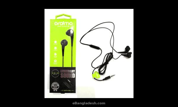 Écouteur avec micro, Oreillette filaire Oraimo HALO2S E21P