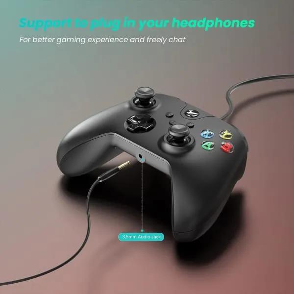 manette filaire compatible avec xbox one/xbox one s/xbox one