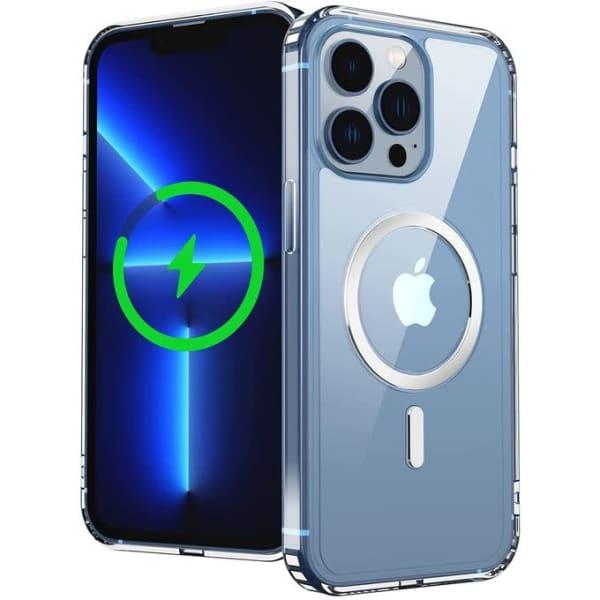 coque magnétique transparente pour iPhone 11 Pro  MagSafe