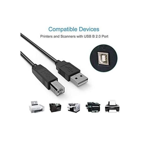 Câble imprimante USB A to B Pour imprimantes & scanners