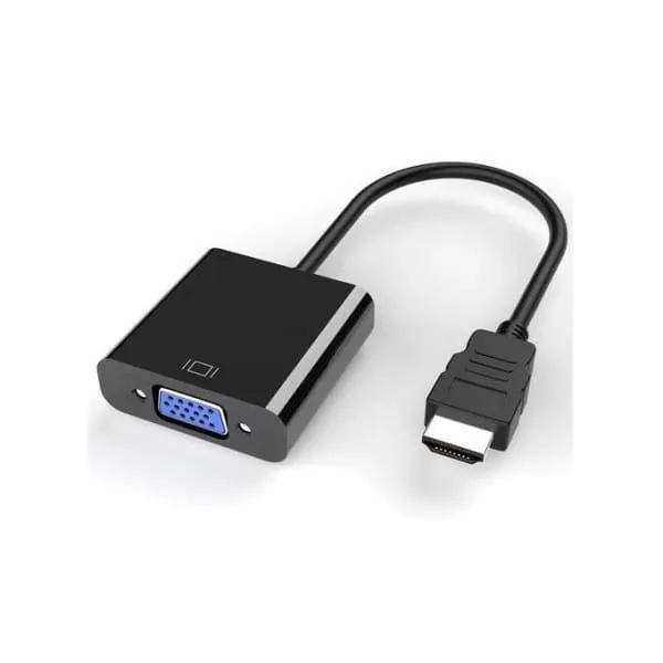 Adaptateur HDMI vers VGA 1080P, Convertisseur HDMI Mâle à VGA Femelle