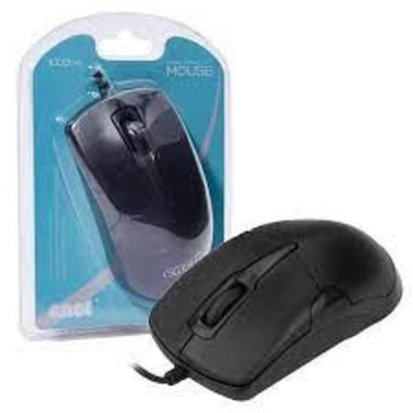Souris optique 2 boutons avec molette
