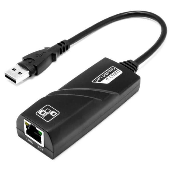Câble adaptateur réseau LAN USB Type-C-C vers RJ45 Gigabit Ethernet