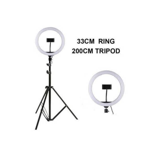 ring light led 33cm avecAstro Lighting RGB Ring Light 33 cm avec Tripod 2 m