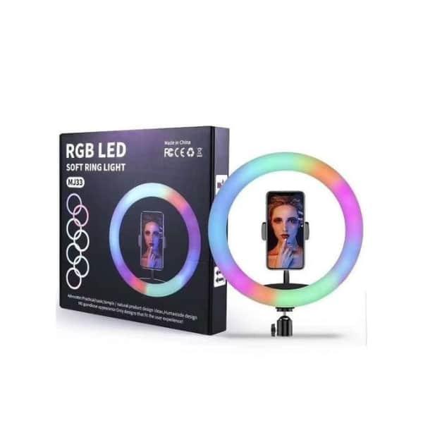 Ring Light RGB 33 cm pour YouTube / Tiktok