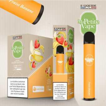Ma Petite Vape Fraise Banane 0mg 600puffs