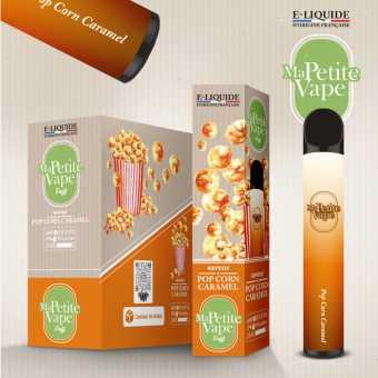 Ma Petite Vape Pop Corn Caramel 0mg 600puffs