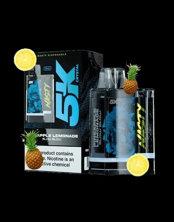 Nasty 5k Crystal - Pineapple Lemonade