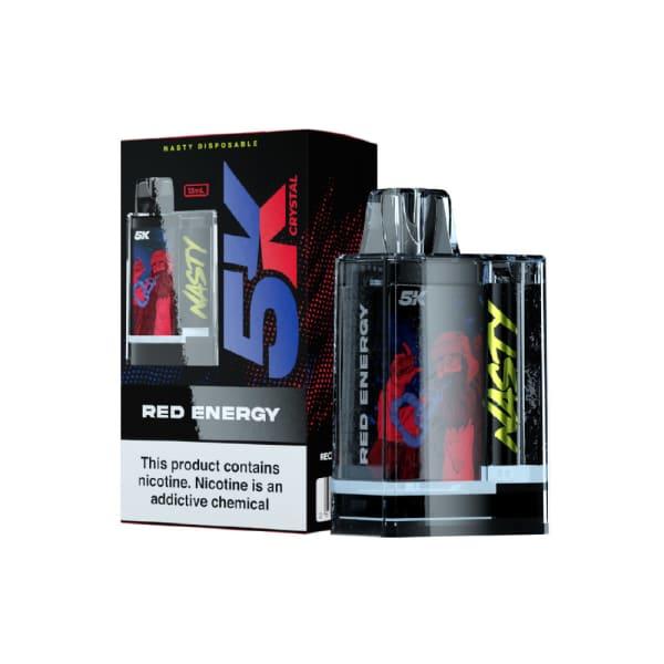 Nasty 5k Crystal - Red Energy